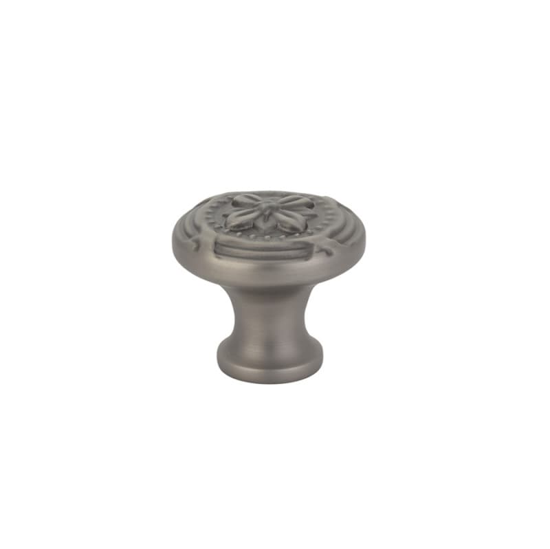1-3/4" Ribbon/Reed Cabinet Knob, Pewter