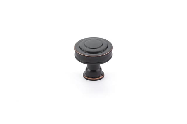 1-1/4" Glendon Cabinet Knob, Oil Rubbed Bronze