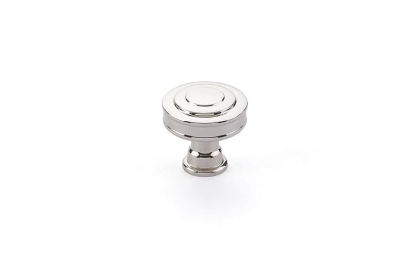 1-1/4" Glendon Cabinet Knob, Polished Nickel