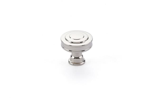 1-1/4" Glendon Cabinet Knob, Polished Nickel