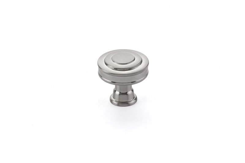 1-1/4" Glendon Cabinet Knob, Satin Nickel