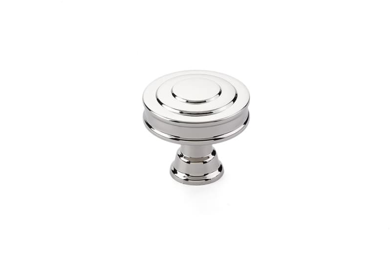 1-5/8" Glendon Cabinet Knob, Polished Nickel