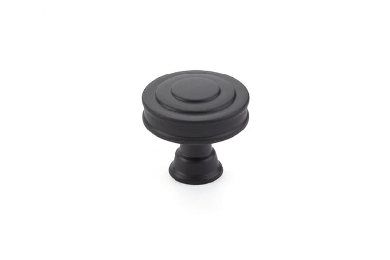 1-5/8" Glendon Cabinet Knob, Flat Black