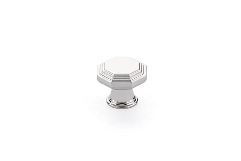 1-1/4" Midvale Cabinet Knob, Polished Nickel