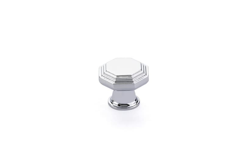 1-1/4" Midvale Cabinet Knob, Polished Chrome