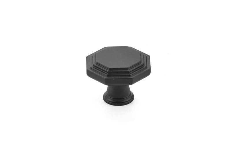 1-3/4" Midvale Cabinet Knob, Flat Black