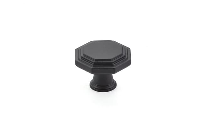 1-3/4" Midvale Cabinet Knob, Flat Black