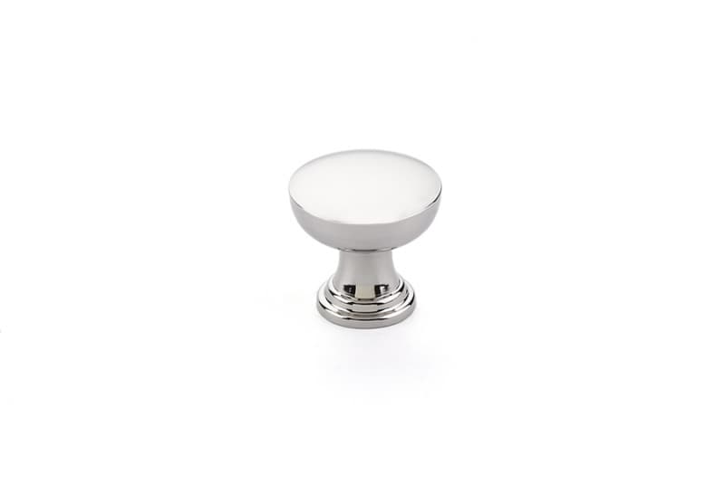 1-1/4" Overland Cabinet Knob, Polished Nickel