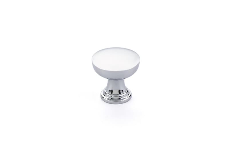1-1/4" Overland Cabinet Knob, Polished Chrome