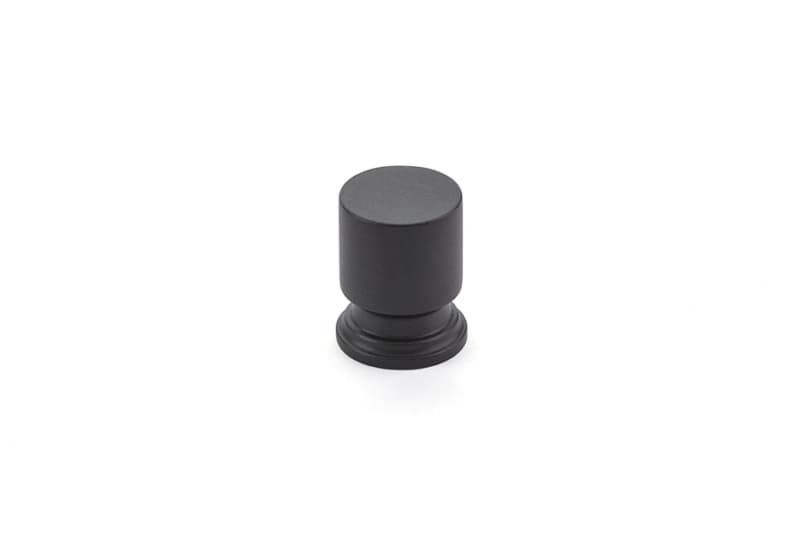 1" Prosser Cabinet Knob, Flat Black