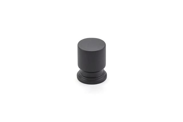 1" Prosser Cabinet Knob, Flat Black