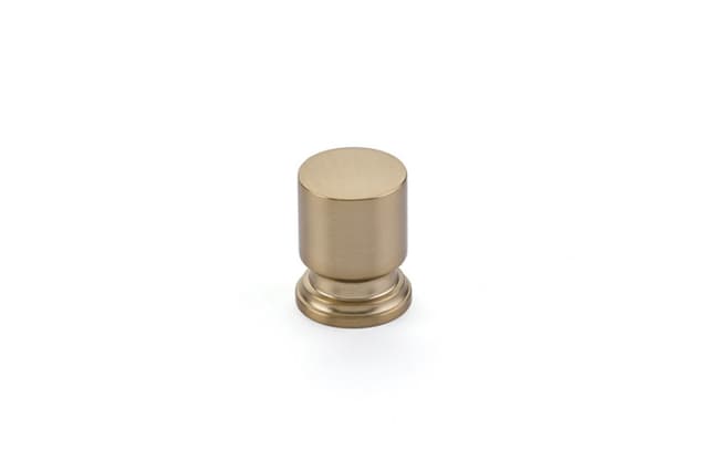 1" Prosser Cabinet Knob, Satin Brass