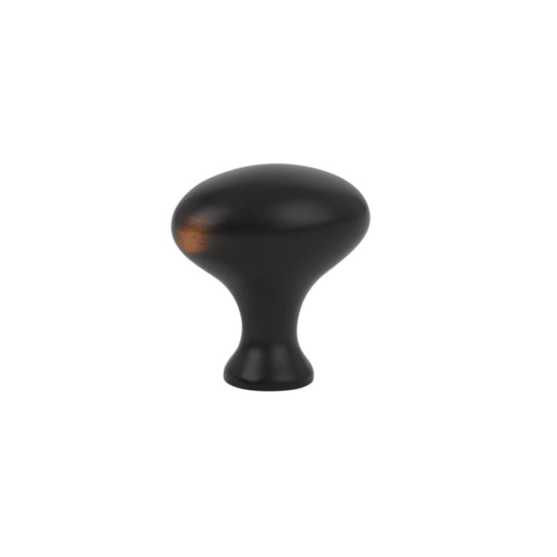 1" Egg Cabinet Knob, Oil Rubbed Bronze