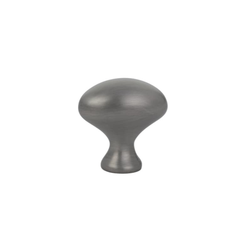 1" Egg Cabinet Knob, Pewter