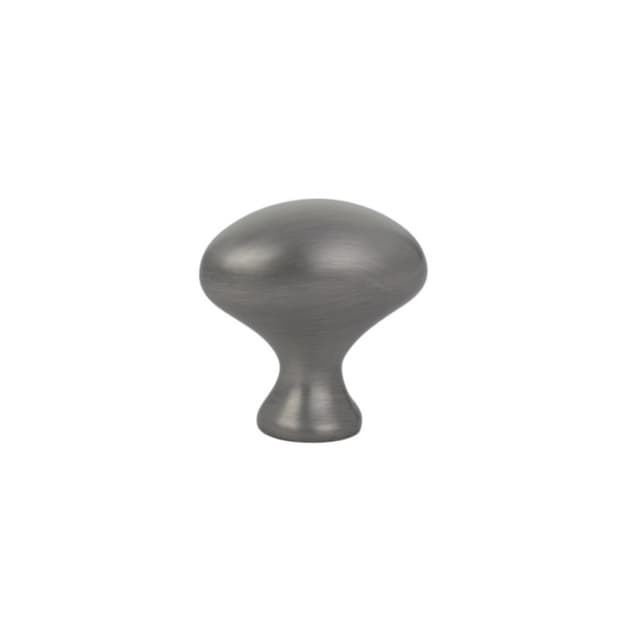 1" Egg Cabinet Knob, Pewter