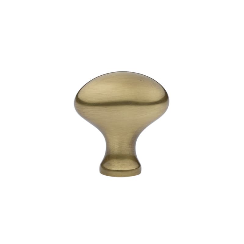 1-1/4" Egg Cabinet Knob, French Antique