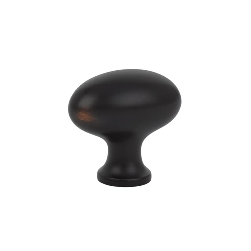 1-3/4" Egg Cabinet Knob, Oil Rubbed Bronze