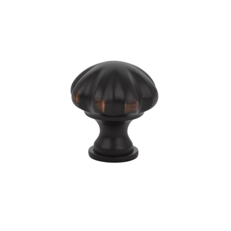 1-3/4" Melon Cabinet Knob, Oil Rubbed Bronze