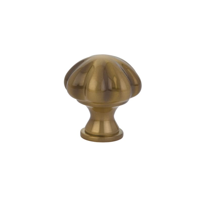 1-3/4" Melon Cabinet Knob, French Antique