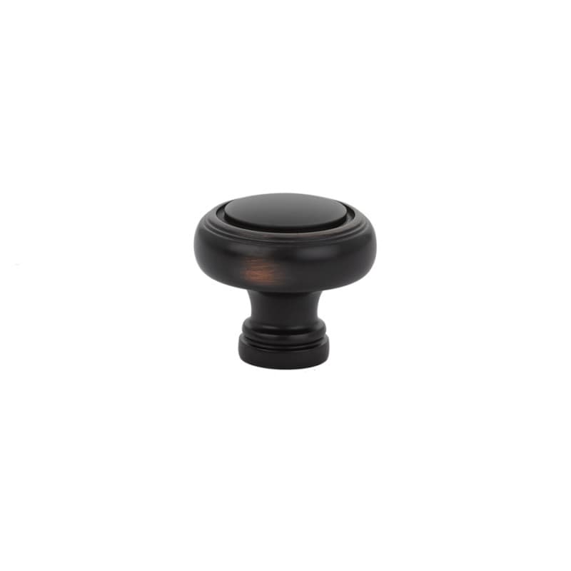 1-1/4" Norwich Cabinet Knob, Oil Rubbed Bronze