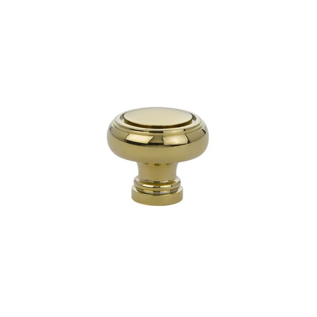 1-1/4" Norwich Cabinet Knob, Polished Brass