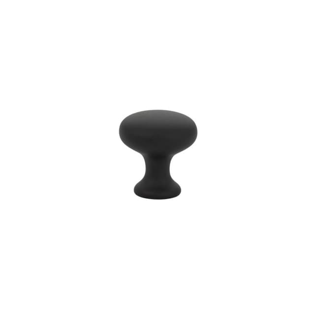 1" Providence Cabinet Knob, Flat Black