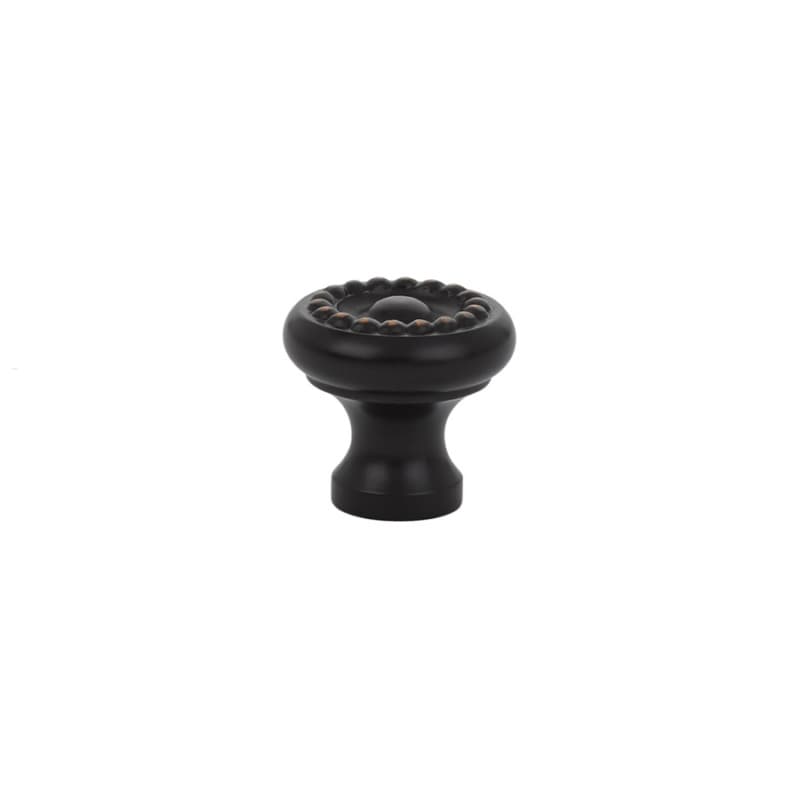 1" Rope Cabinet Knob, Oil Rubbed Bronze