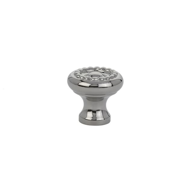 1" Rope Cabinet Knob, Polished Nickel