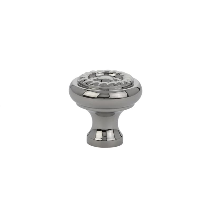 1-1/4" Rope Cabinet Knob, Polished Nickel