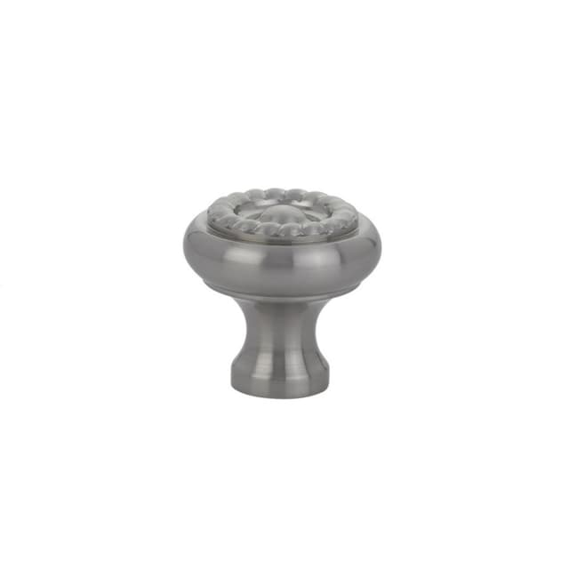1-1/4" Rope Cabinet Knob, Satin Nickel