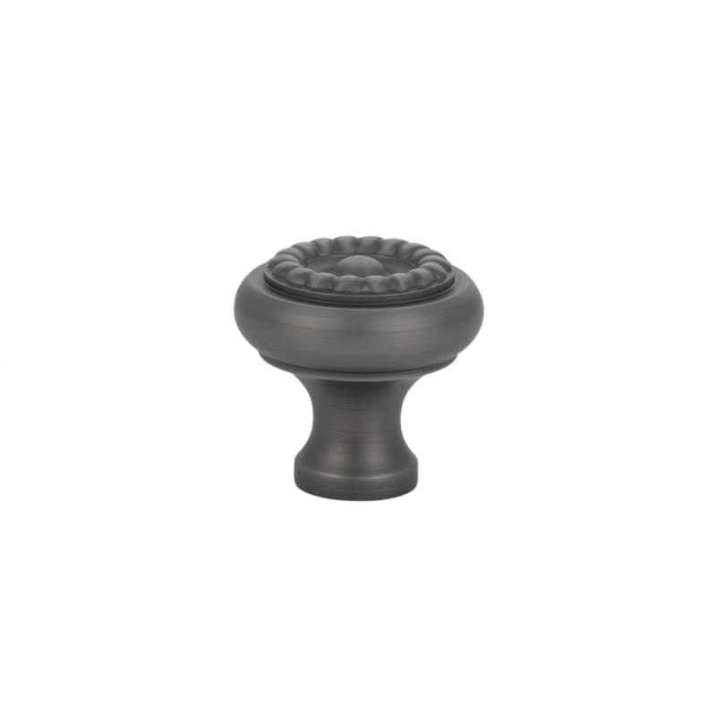 1-1/4" Rope Cabinet Knob, Pewter