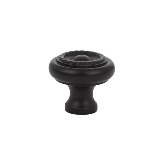 1-3/4" Rope Cabinet Knob, Oil Rubbed Bronze