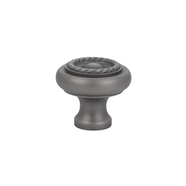 1-3/4" Rope Cabinet Knob, Pewter