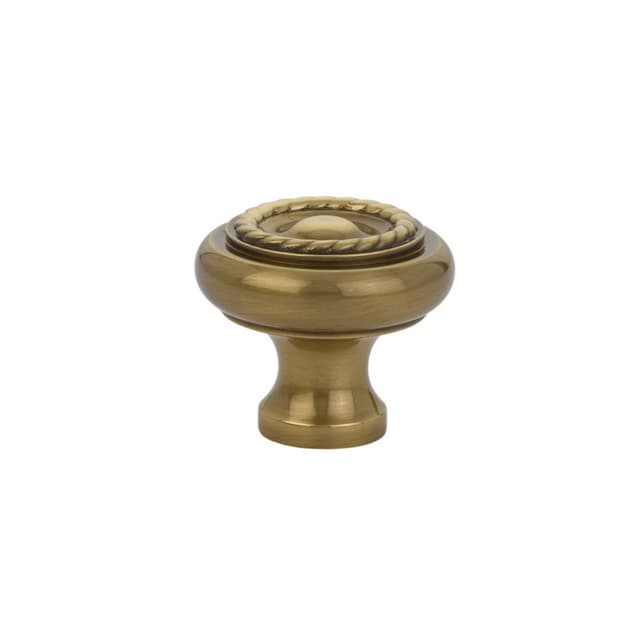 1-3/4" Rope Cabinet Knob, French Antique