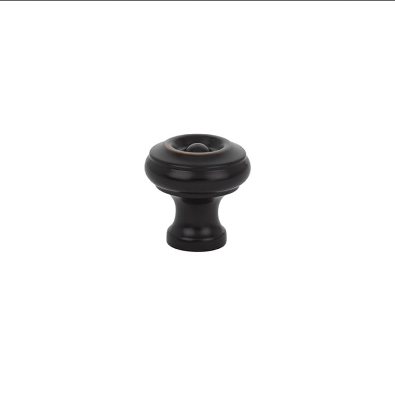 1" Waverly Cabinet Knob, Oil Rubbed Bronze