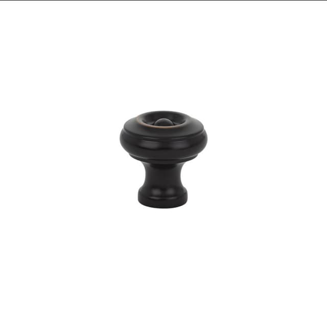 1" Waverly Cabinet Knob, Oil Rubbed Bronze