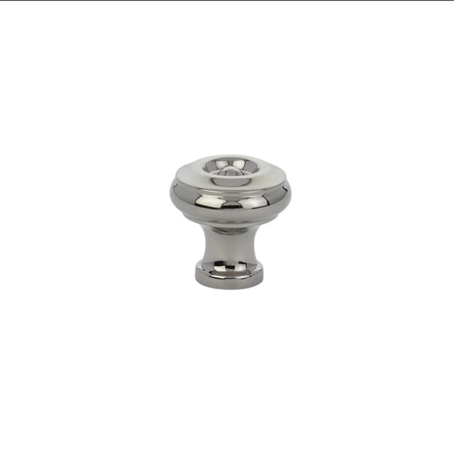 1" Waverly Cabinet Knob, Polished Nickel