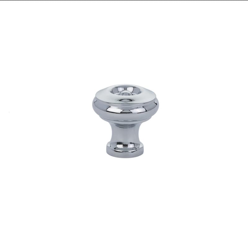 1" Waverly Cabinet Knob, Polished Chrome