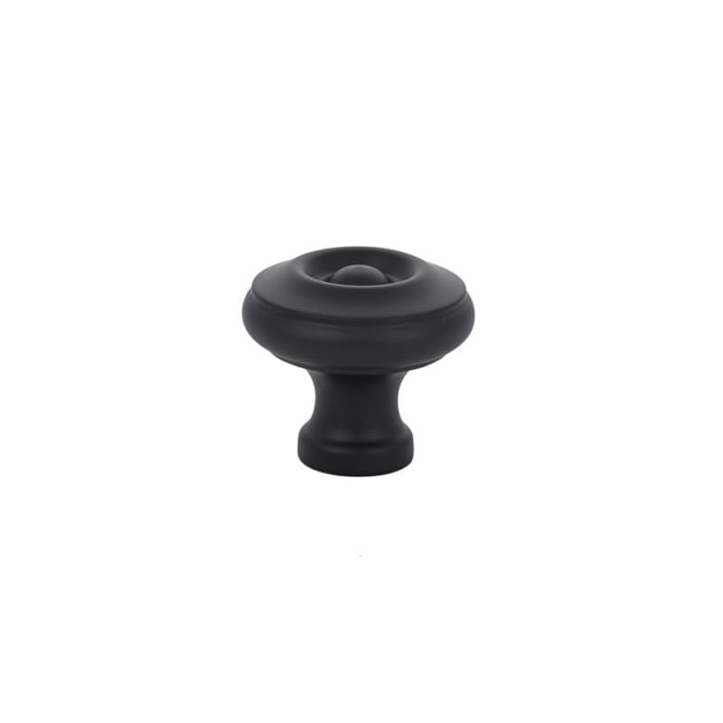 1-1/4" Waverly Cabinet Knob, Flat Black