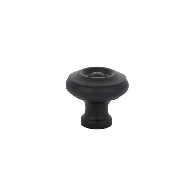 1-1/4" Waverly Cabinet Knob, Flat Black