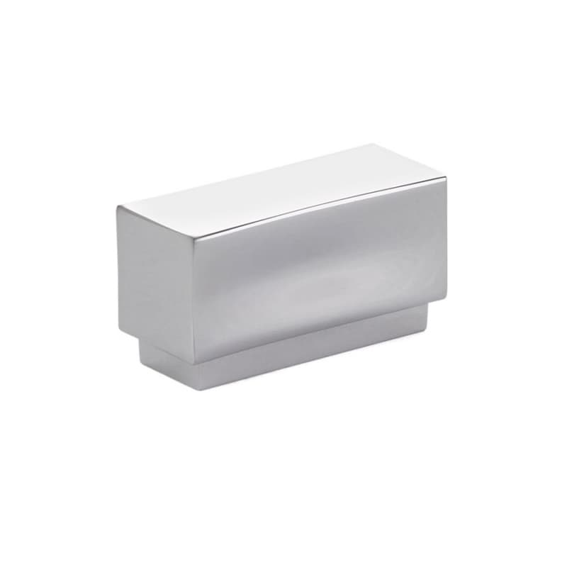 1-5/8" Cinder Cabinet Knob, Polished Chrome