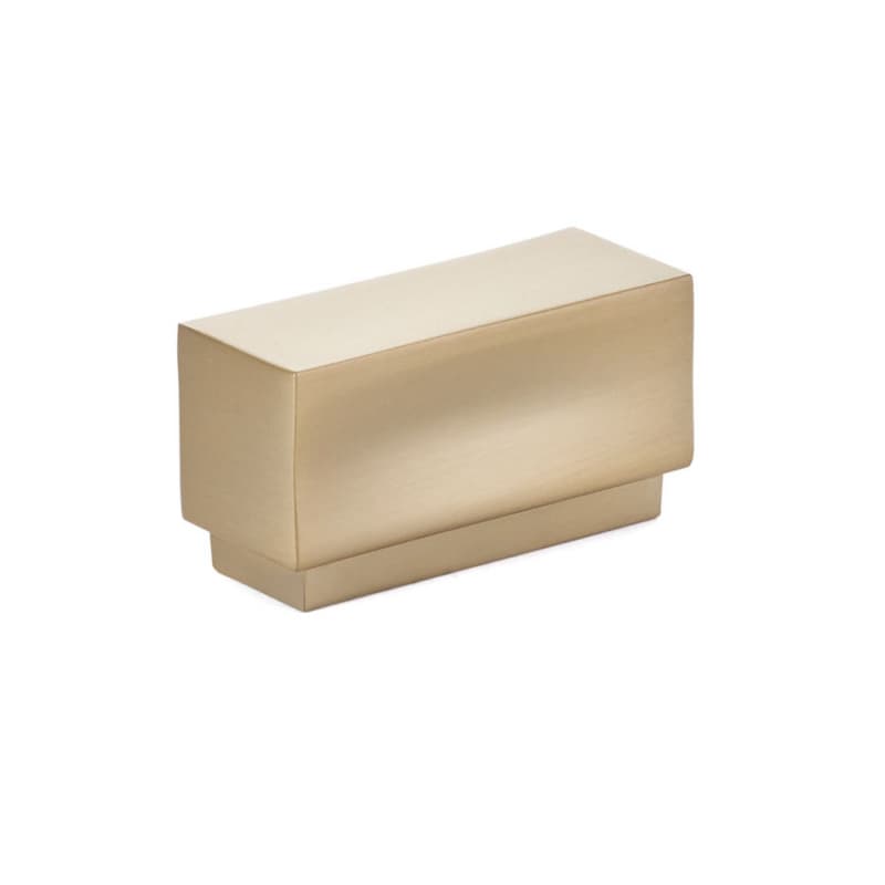 1-5/8" Cinder Cabinet Knob, Satin Brass