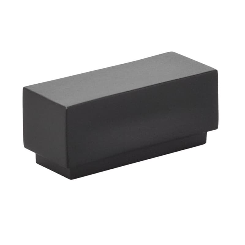 2-1/4" Cinder Cabinet Knob, Flat Black