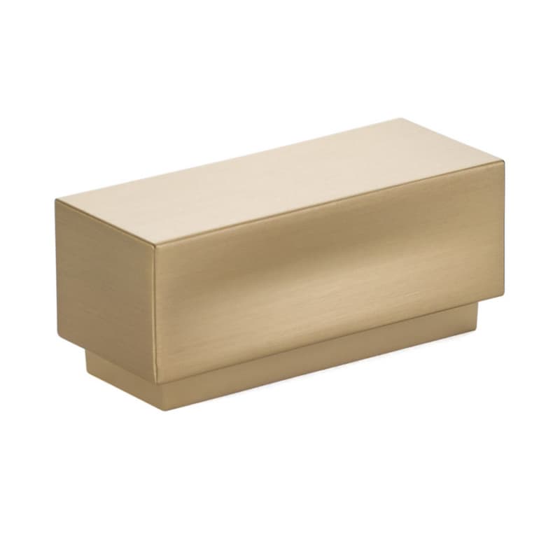 2-1/4" Cinder Cabinet Knob, Satin Brass