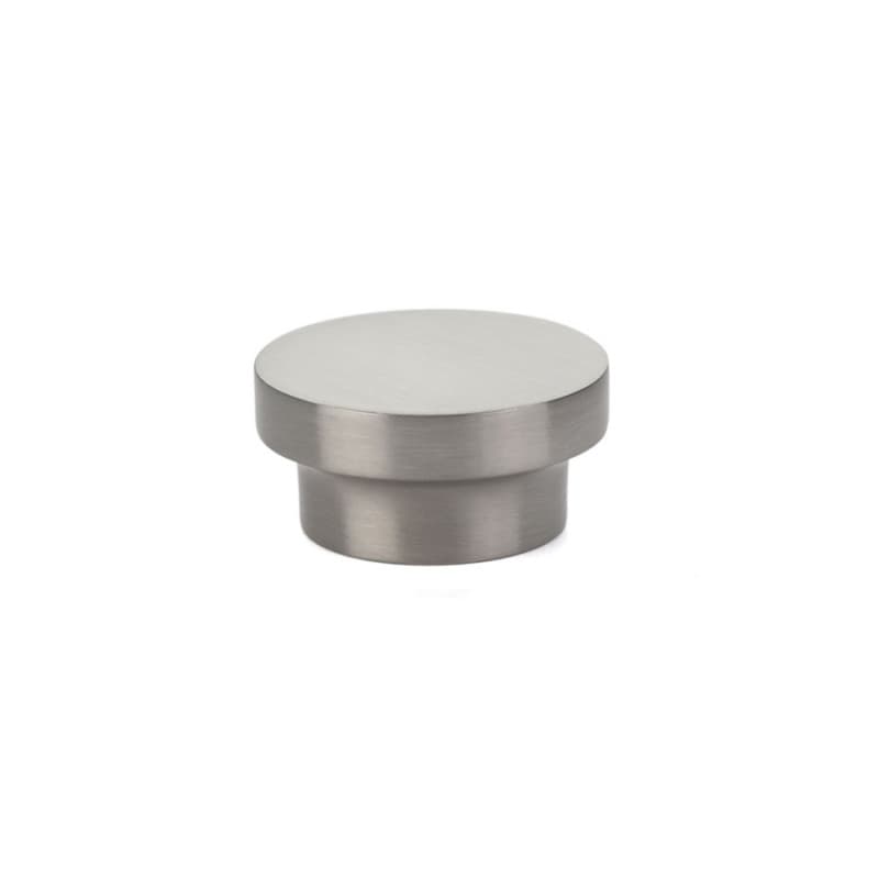 1-3/8" District Cabinet Knob, Satin Nickel