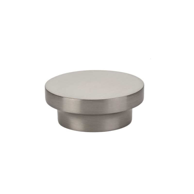 1-5/8" District Cabinet Knob, Satin Nickel