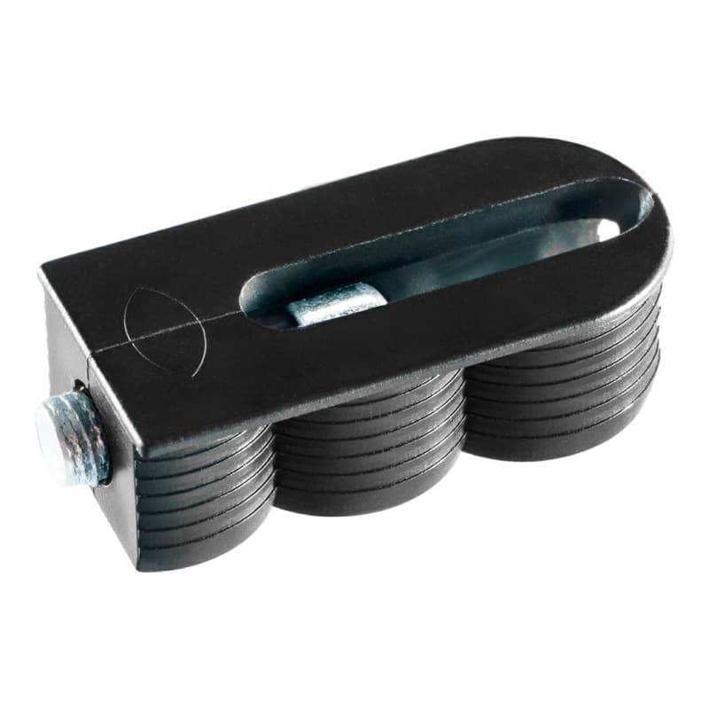 Cabineo 8 Connector for Dividing Panels, Black, Box of 500