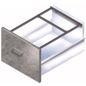 Timberline File Frame Set for Letter Width File, White
