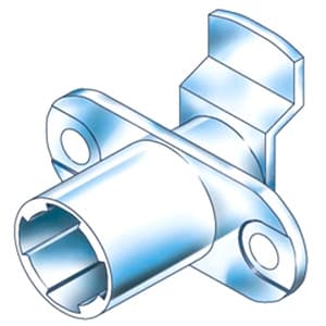 Type 085 Cam Body for Timberline Locks, 13/16" Cam Length, Horizontal Mount