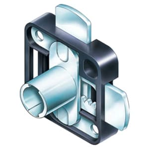 Type 255 Cam Body for Timberline Locks, 3/4" Cam Length, Double Door Lock